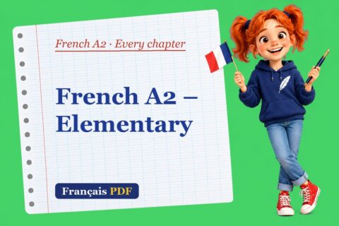 French A2 – Elementary – French A2 every chapter with Zoé, the Français PDF coach