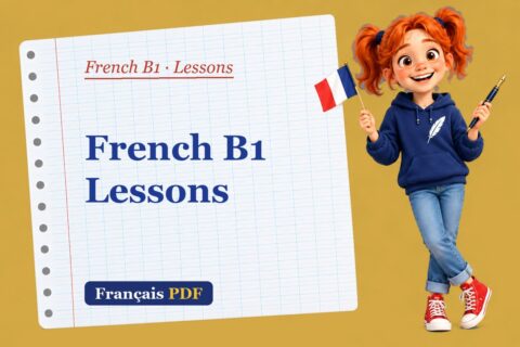 French B1 Lessons – French B1 lessons with Zoé, the Français PDF coach