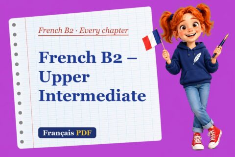 French B2 – Upper Intermediate – French B2 every chapter with Zoé, the Français PDF coach