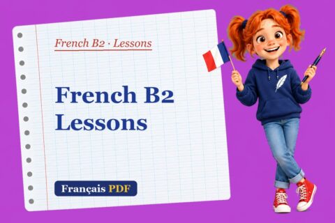 French B2 Lessons – French B2 lessons with Zoé, the Français PDF coach