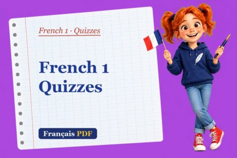 French 1 Quizzes – French 1 quizzes with Zoé, the Français PDF coach