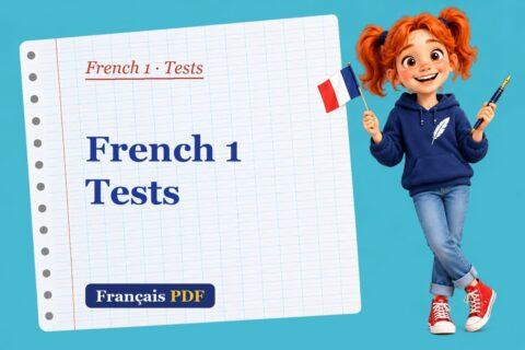 French 1 Tests – French 1 tests with Zoé, the Français PDF coach