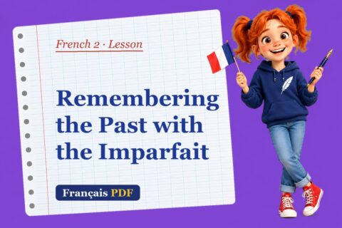 Remembering the Past with the Imparfait – French 2 lesson with Zoé, the Français PDF coach