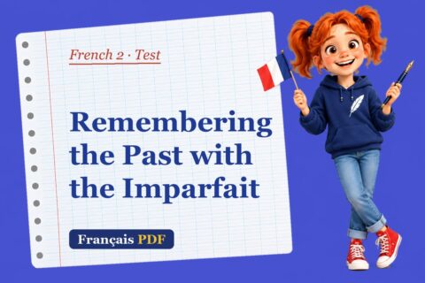Remembering the Past with the Imparfait – French 2 test with Zoé, the Français PDF coach