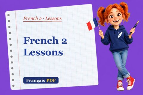 French 2 Lessons – French 2 lessons with Zoé, the Français PDF coach