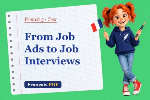 From Job Ads to Job Interviews – French 3 test with Zoé, the Français PDF coach