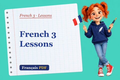French 3 Lessons – French 3 lessons with Zoé, the Français PDF coach
