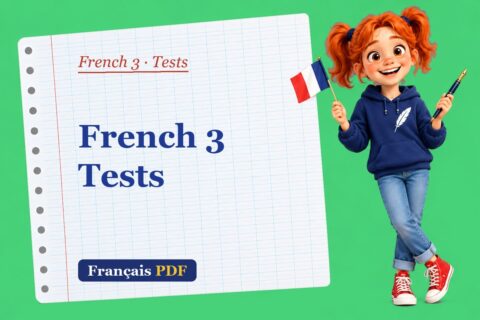 French 3 Tests – French 3 tests with Zoé, the Français PDF coach