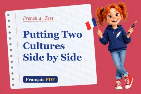 Putting Two Cultures Side by Side – French 4 test with Zoé, the Français PDF coach