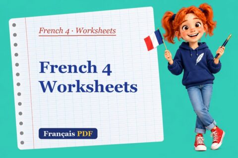 French 4 Worksheets – French 4 worksheets with Zoé, the Français PDF coach