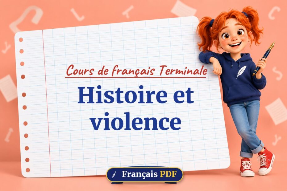 Histoire et violence : cours de français terminale, illustration Français PDF