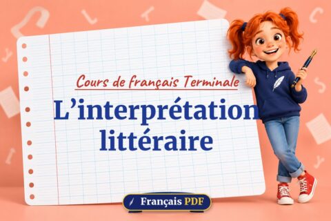 L’interprétation littéraire : cours de français terminale, illustration Français PDF