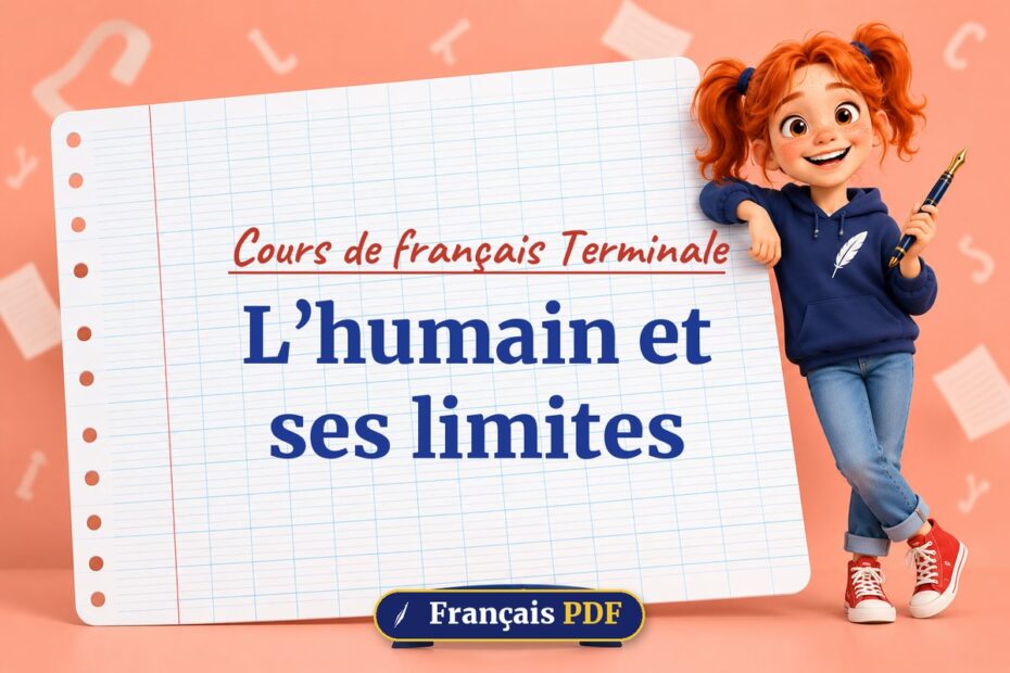 L’humain et ses limites : cours de français terminale, illustration Français PDF