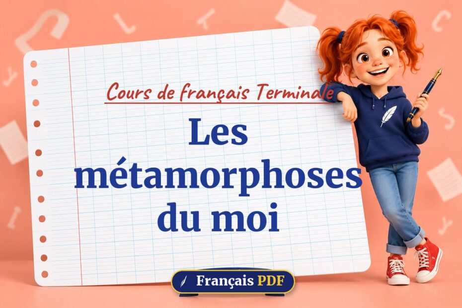 Les métamorphoses du moi : cours de français terminale, illustration Français PDF