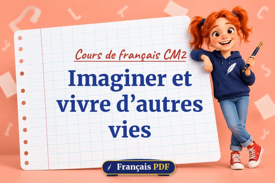 Imaginer et vivre d’autres vies : cours de français cm2, illustration Français PDF