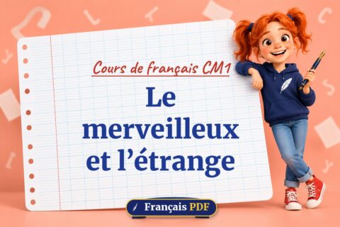 Le merveilleux et l’étrange : cours de français cm1, illustration Français PDF