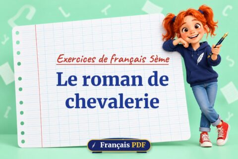 Le roman de chevalerie : exercices de français 5ème, illustration Français PDF