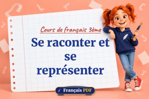 Se raconter et se représenter : cours de français 3ème, illustration Français PDF