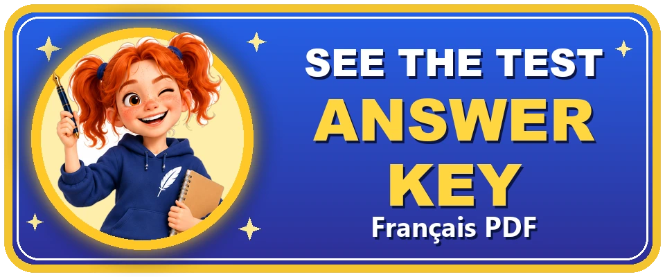 See the AP French Conversation test answer key with scoring